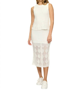 Flags & Anthem - Crochet Sweater Dress