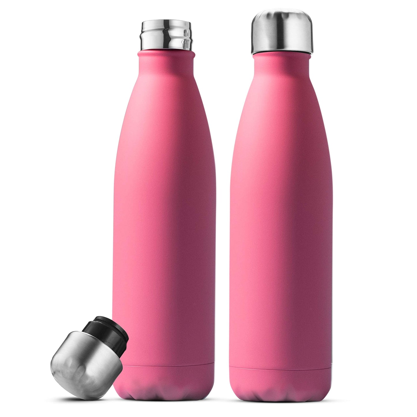 Triple-Insulated Stainless Steel Water Bottle - 2 Pack