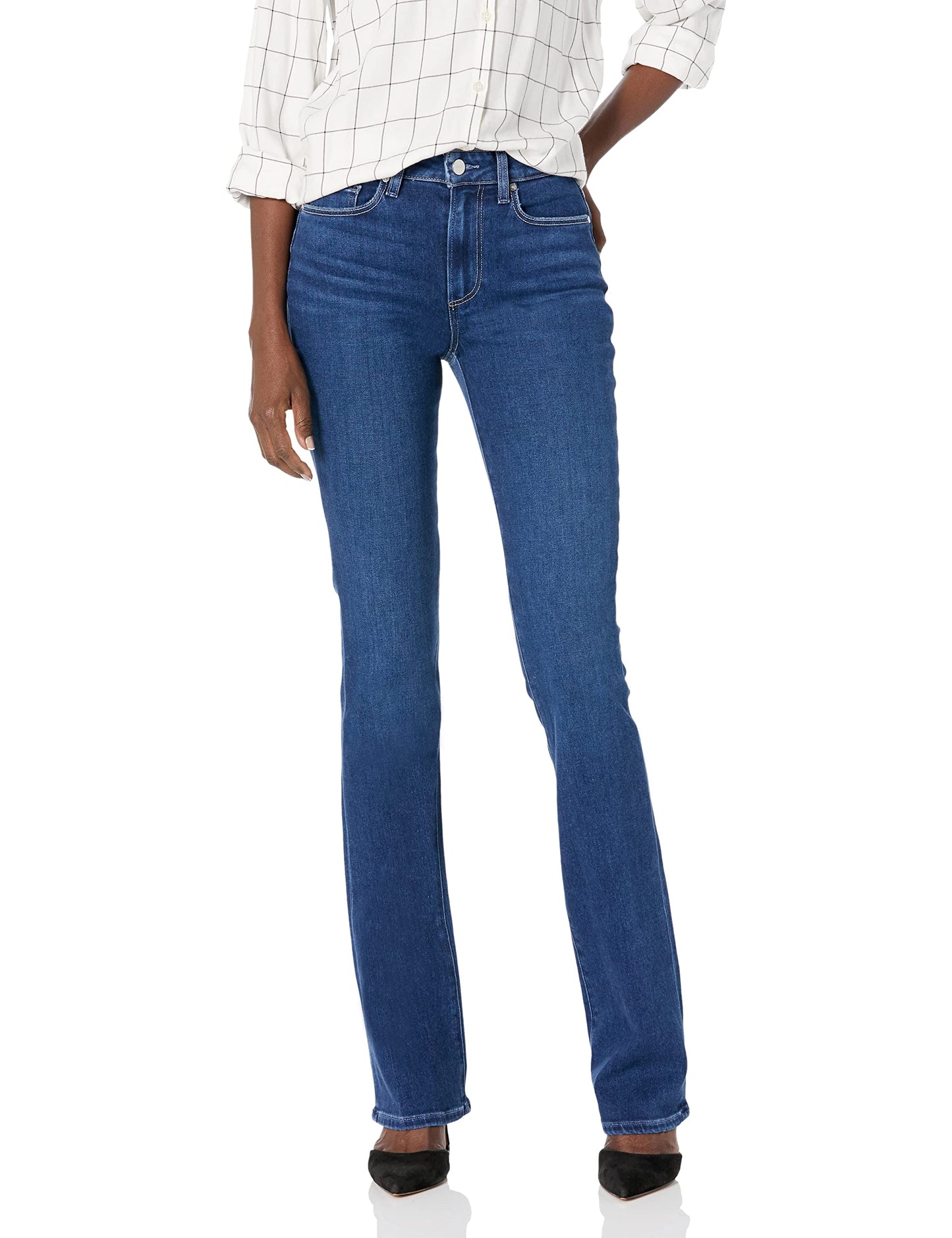 PAIGE Women's high Rise Hourglass Skinny in montreux, 27