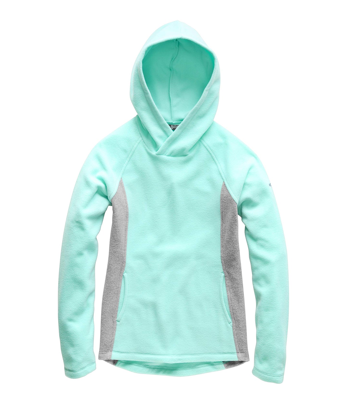 THE NORTH FACE Girl's Glacier Pullover, Mint Blue, Size M