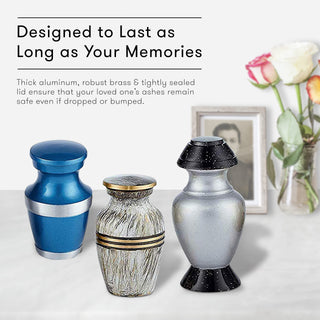 Adult Cremation Urns with Velvet Bag
