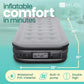 EZ INFLATE Double High Luxury Air Mattress with Built in Pump