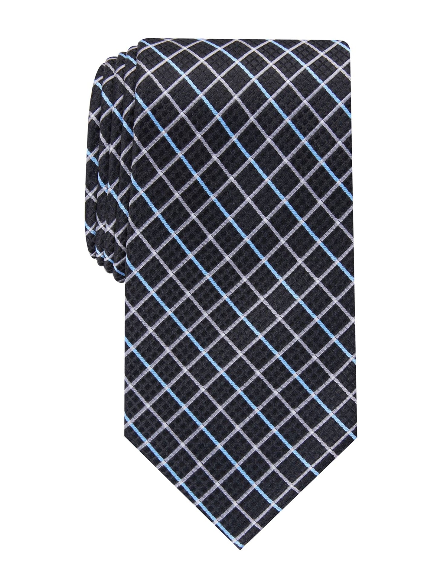 Perry Ellis Portfolio Mens Elmdale Business Professional Neck Tie Black O/S