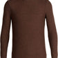 ICEBREAKER Men's Waypoint Crew Sweater - Bronze Heather