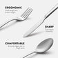 20-Piece Stainless Steel Silverware Set - Attractive Mirror Finished Flatware Set
