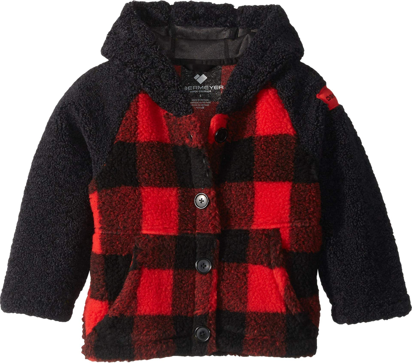 Obermeyer Unisex Avenger Fleece Jacket - Red