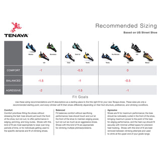 Tenaya Inti Unisex Climbing Shoes - Black White