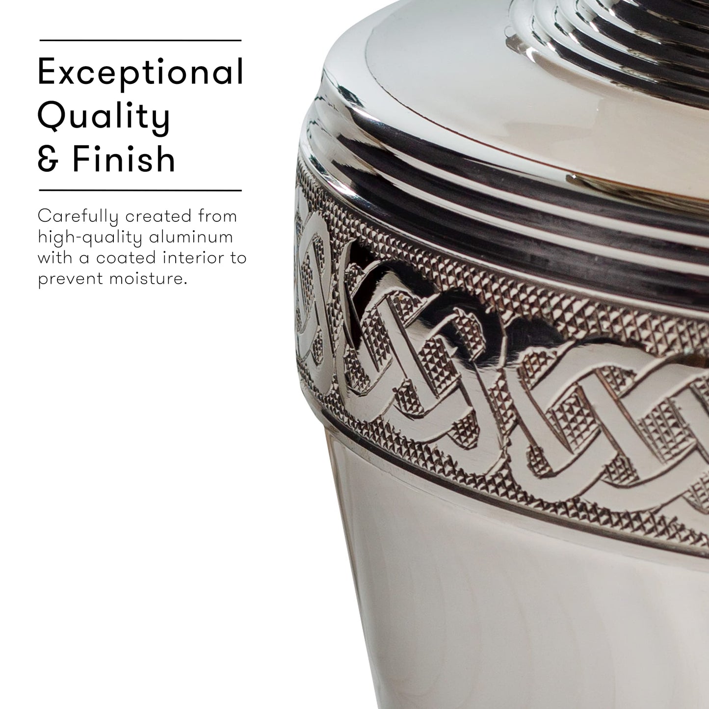 Adult Cremation Urns with Velvet Bag