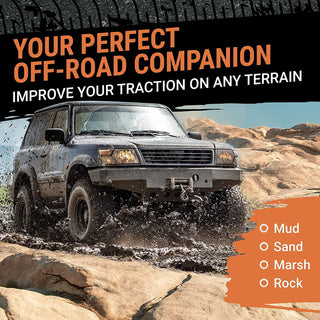 Tire Pressure Gauge (0-60 PSI) Heavy Duty, with Custom Foam Case, Chrome Caps & Valve Core Repair Tool, Rapid Air Pressure Gauge, Tire Deflators Offroad Accessories, 4x4 Tires