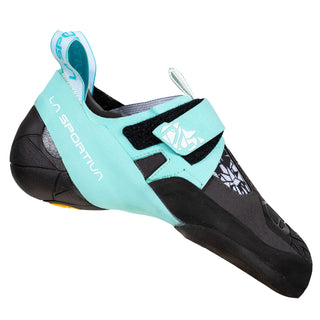 La Sportiva Skwama Vegan Women's Climbing Shoes - Carbon Turquoise