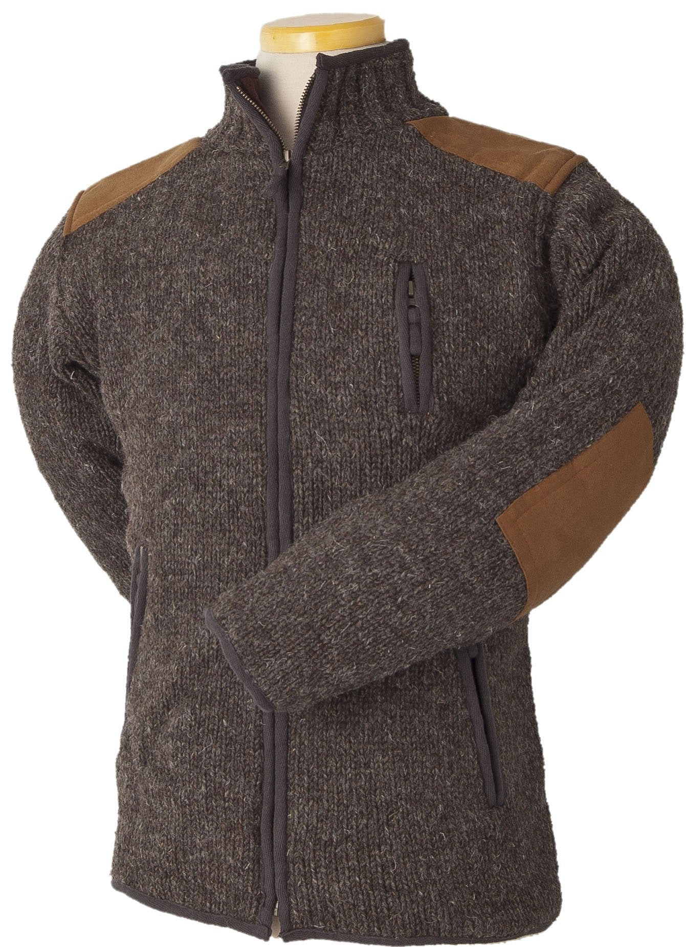 Laundromat Oxford Wool Sweater - Bark