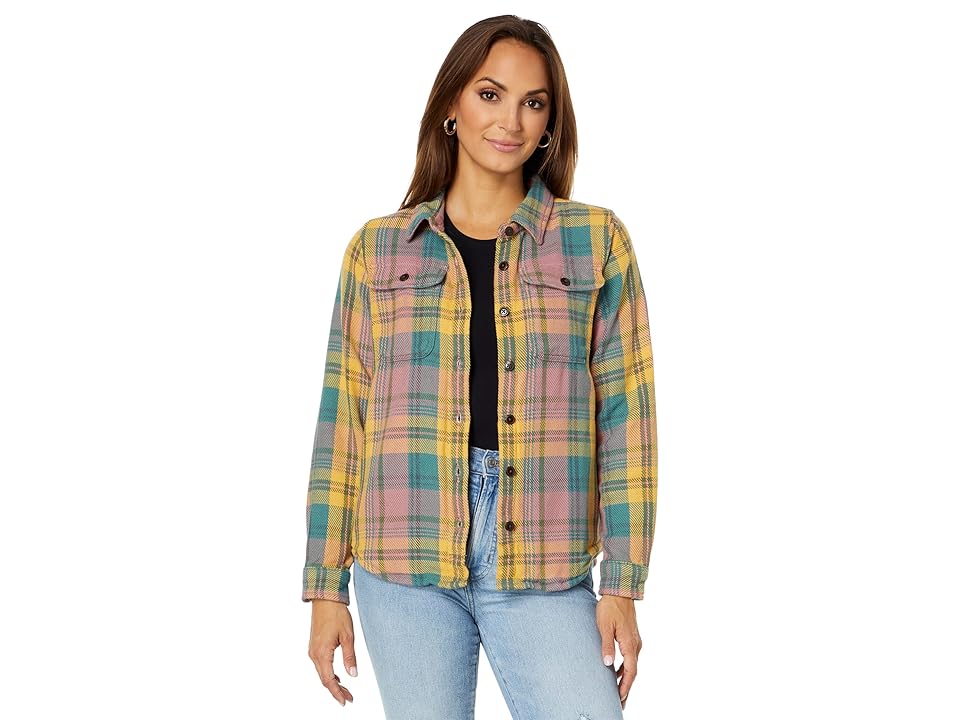 LLBean Women's Long Sleeve Overshirt in Washed Orchid