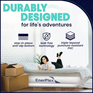EnerPlex Air Mattress with Built-in Pump