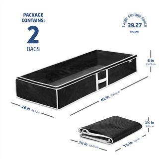 Under Bed Storage - 2 Pack