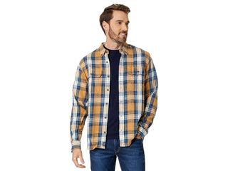 LLBean Men's Slightly Fitted Plaid Flannel Shirt