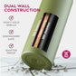Insulated Sports Water Bottle with Straw