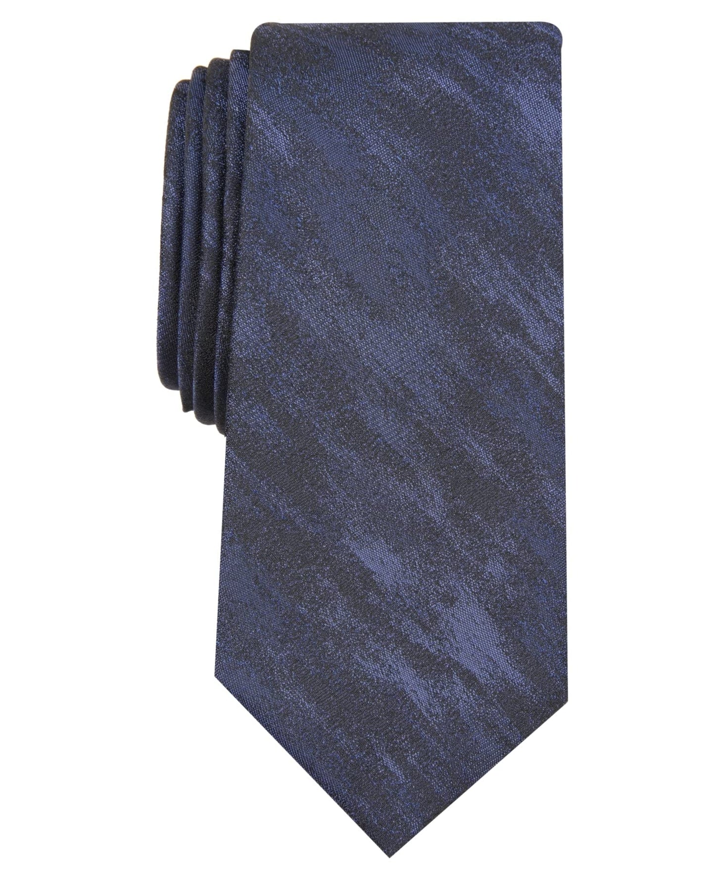 Alfani Mens Optimus Silk Professional Neck Tie Navy O/S