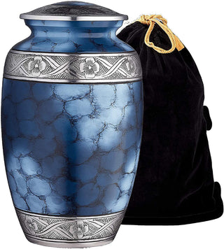 Adult Cremation Urns with Velvet Bag