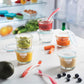 4 Oz Glass Food Containers - 6 Piece Set