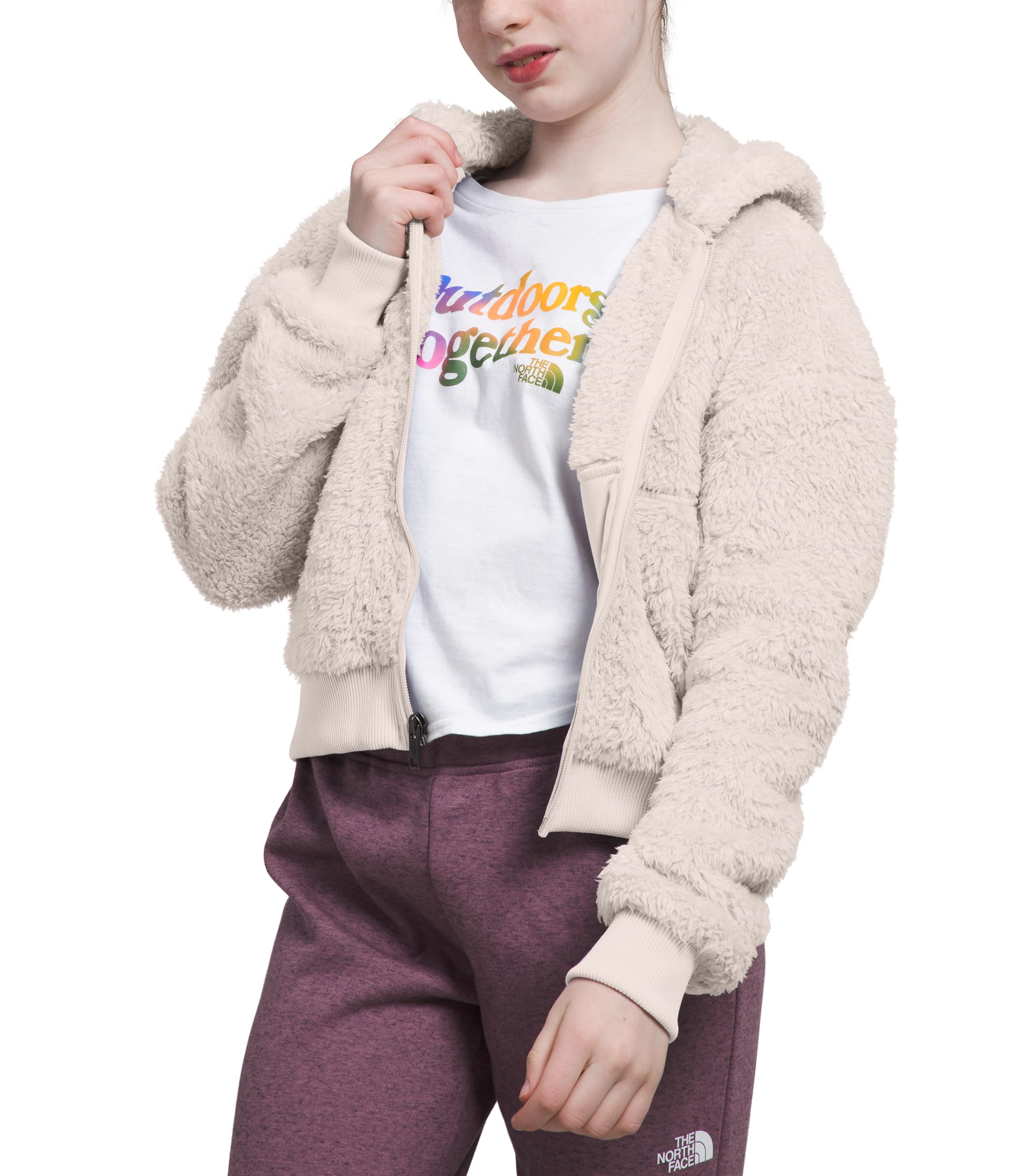 Girls Oso Fleece Full Zip Hooded Jacket