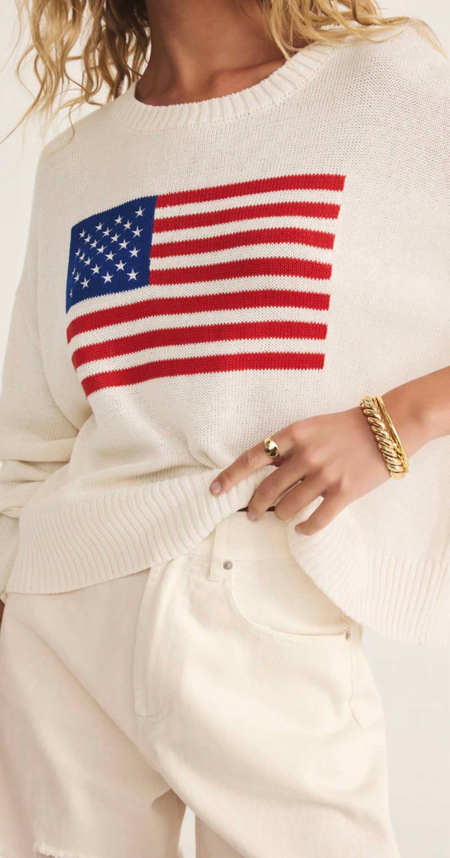 Z Supply - sienna patriot sweater