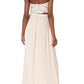 Aidan Mattox - Halter Neck Two-piece Long Dress