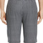 Perry Ellis Men's Gingham Check Pajama Shorts Black Size Large