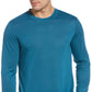 Perry Ellis Men's Jersey Long Sleeve Pajama T-Shirt Blue Size Small
