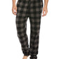 Perry Ellis Men's Microfleece Pajama Pants Gray Size X-Large