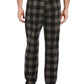 Perry Ellis Men's Microfleece Pajama Pants Gray Size X-Large