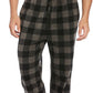 Perry Ellis Men's Microfleece Pajama Pants Gray Size X-Large
