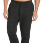 Perry Ellis Men's Heather Textured Knit Jogger Pants Black Size Small