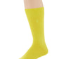 Perry Ellis Men's Socks Rayon Dress Sock Single Pack Yellow Size Regular