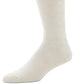 Perry Ellis Men's Diamond Single Pack Socks White Size Regular
