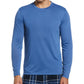 Perry Ellis Men's Solid Long Sleeve Pajama T-Shirt Black Size M