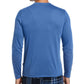 Perry Ellis Men's Solid Long Sleeve Pajama T-Shirt Black Size M