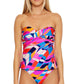 Trina Turk Women's Rio Twist Front Tankini Top Swimsuit Pink