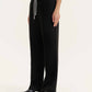 4Th & Reckless - Bianca Contrast Waistband Straight Leg Trouser