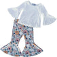 Bailey'S Blossoms - Lina Pleated Bell Bottoms