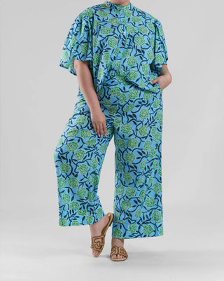 De Loreta - Daniela Button Down Blouse - Plus