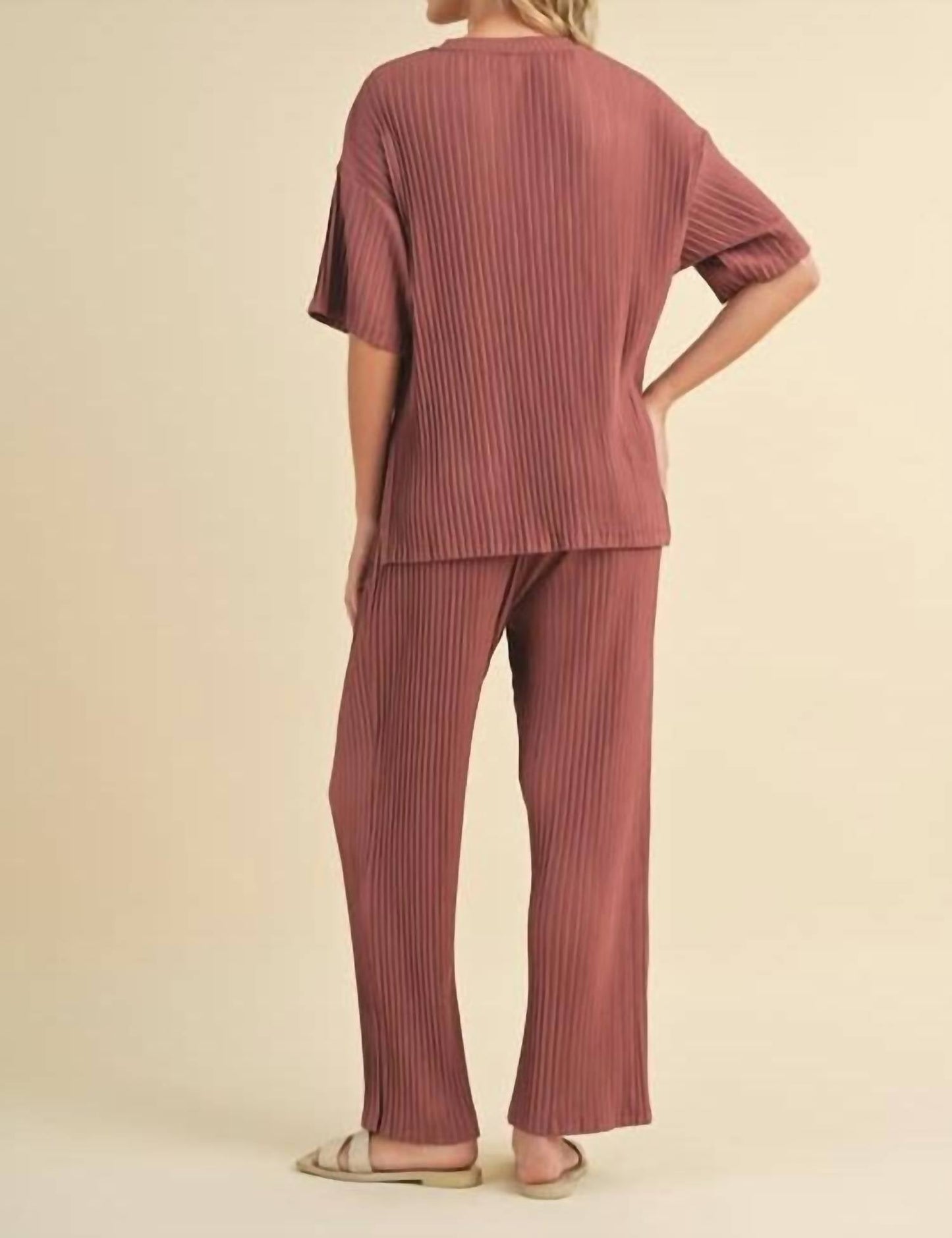 Wishlist - Pleated Short Sleeve Top