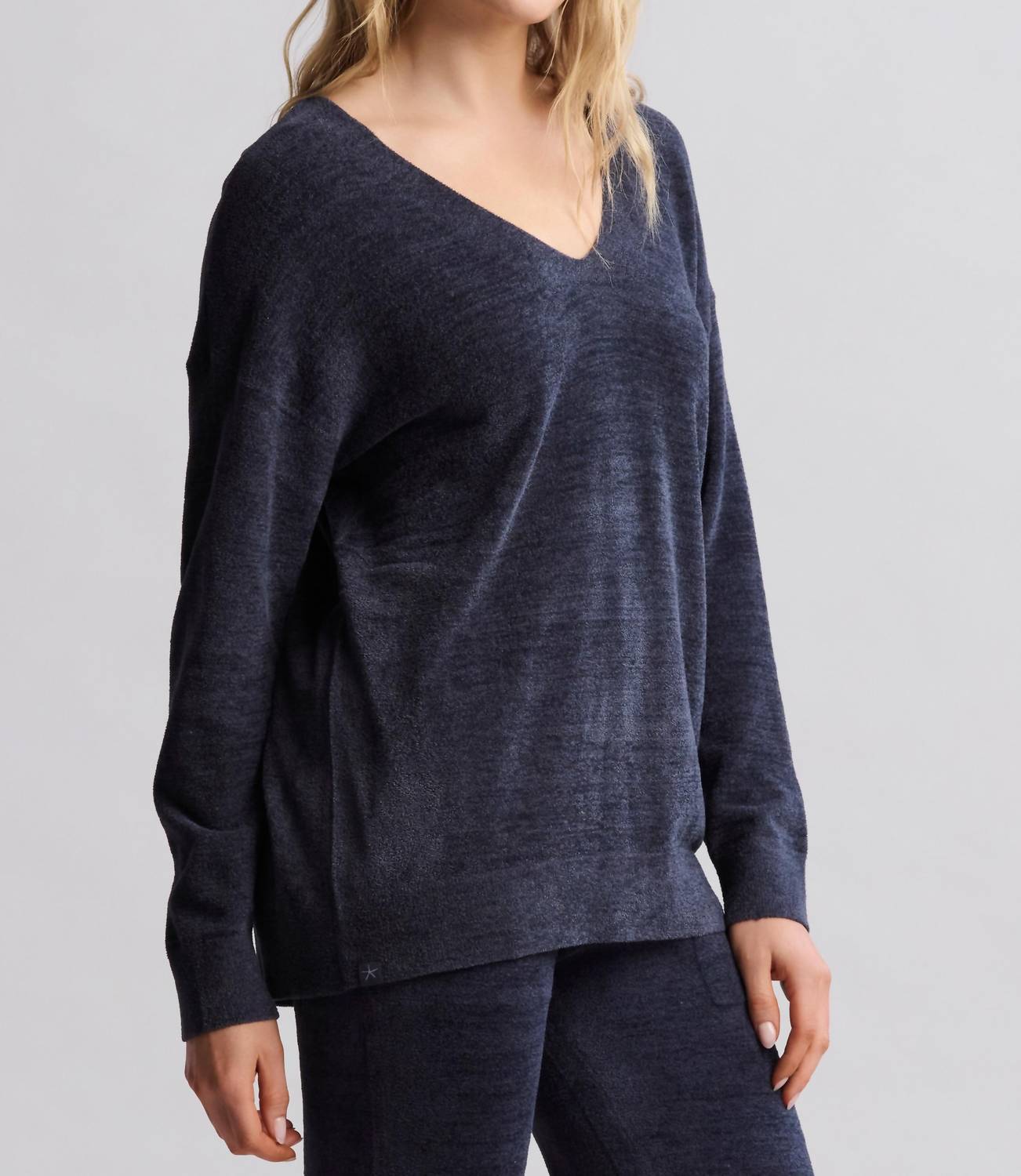 Barefoot Dreams - Cozychic Ultra Lite V Neck Hi-low Pullover