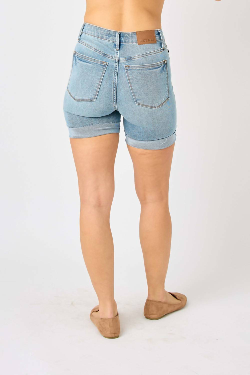Judy Blue - High Waist Tummy Control Denim Shorts