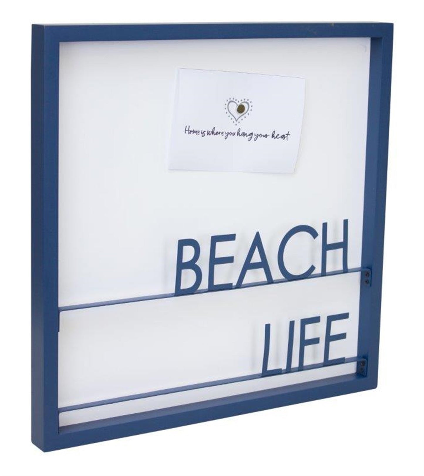 Beach Life Magnetic Memo Board 15.75" SQ
