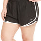 Nike Women's 3 Dry Tempo Running Shorts Black Size 1X