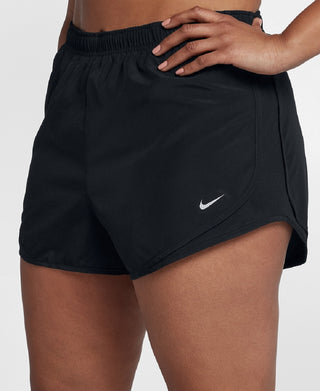 Nike Women's Plus Tempo Dri Fit Track Shorts Black Size X-Large