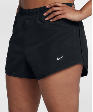 Nike Women's Plus Tempo Dri Fit Track Shorts Black Size 2X