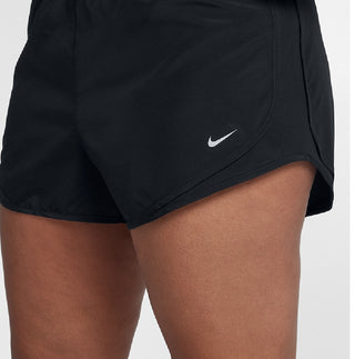 Nike Women's Plus Tempo Dri Fit Track Shorts Black Size 2X