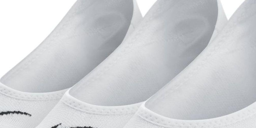 Nike Women's 3 Pair Everyday Lightweight Footie Socks Shoe Black Size 6-10