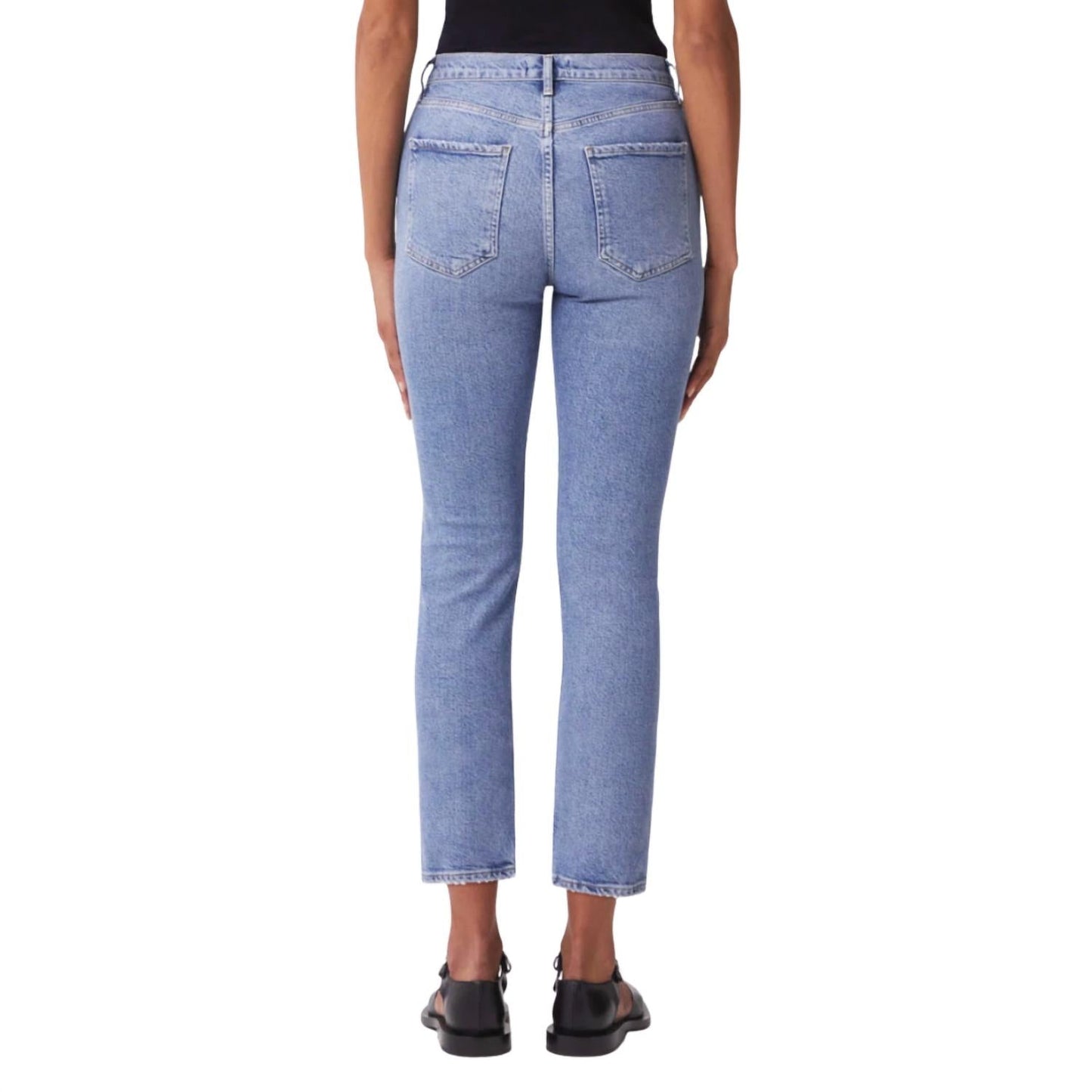 Agolde - Women's Riley High Rise Straight Jean